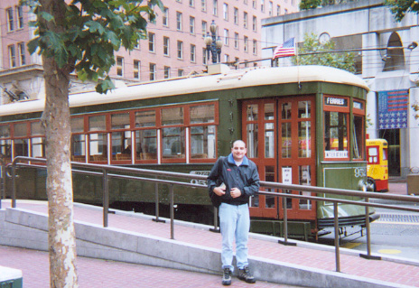 Besides the famous Cable cars, they have Streetcars in San Francsico, even ones painted for New Orleans!